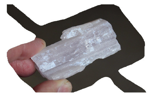 Kunzita Rosa Piedra Mineral Natural En Bruto Grande - 6,5 Cm 0