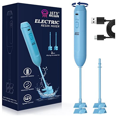 Mezclador Para Resina Y Silicona  Usb Recargable Lets Resin 0