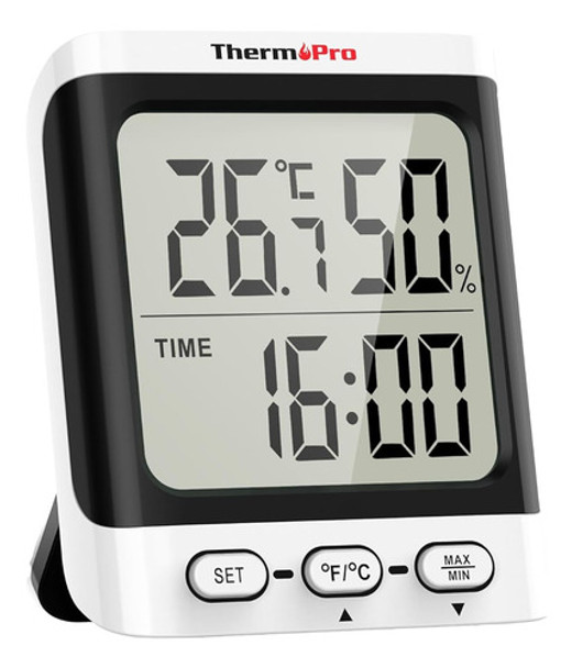 Termohigrómetro Digital Thermopro Tp-152 Mide Humedad Y Temp 0