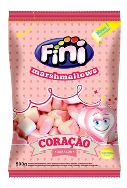 Marshmallow Corazón Fini X500g 0