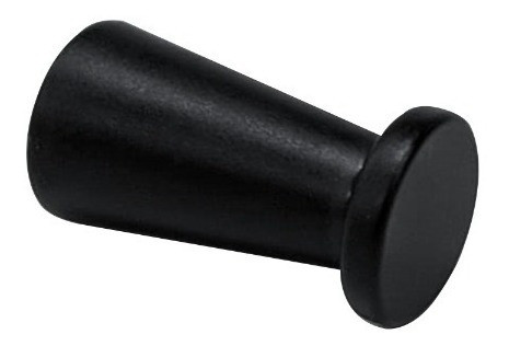 Tirador Manija Cajon Mueble Peón Negro 0