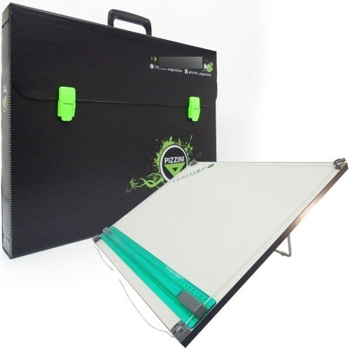 Tablero 40x50 + Paralela + Atril 6 Posicio + Maletin Pizzini 0