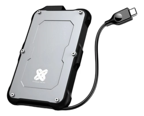 Unidad De Estado Solido Externo Usb 30 Portatil De Titanio 0