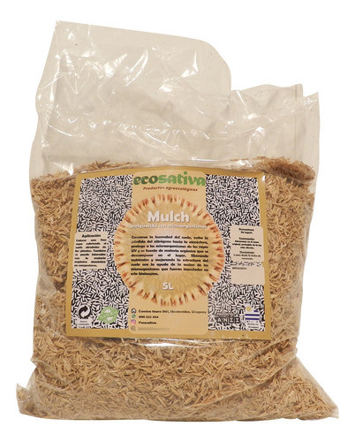 Mulch Enriquecido Con Microorganismos 10l 0