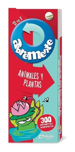 Abremente 2 En 1 - Animales Y Plantas - Catapulta - Libro 0