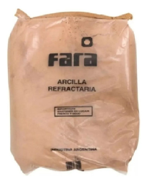 Bolsa Arcilla Tierra Refractaria 30 Kgs Fara Horno/parrilla 0