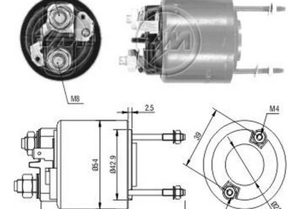 Solenoide O Automatico De Arranque Zm 594 0