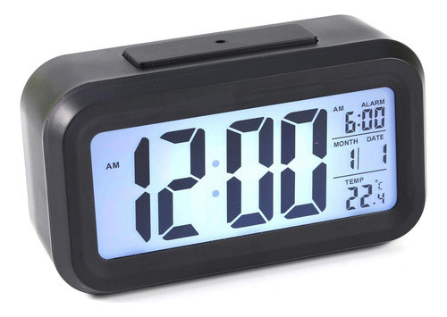 Kuuleyn Pequeo Reloj Despertador Digital Led, Retroiluminaci 0