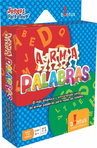 Juego De Mesa Cartas Arma Palabras Bontus Bln 0