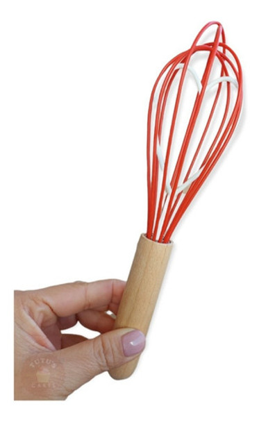 Batidor De Mano Silicona Repostería 0