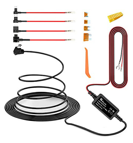 Dash Cam Hardwire Kit, Mini Usb Hard Wire Kit Fusible Para D 0