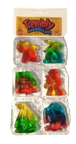 Gelatinas Trembly Formas Surtidas X 6 0