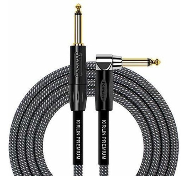 Kirlin Cable De Instrumento De Ángulo Llano A Ángulo Recto C 0