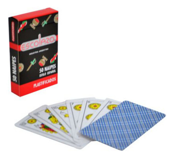 Cartas Estilo Español Escolazo X50 Naipes Casino 0