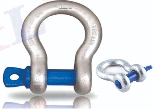 Pack 2un Grillete Corazon Galvaniz 4750kg 3/4  J & L Certif 0