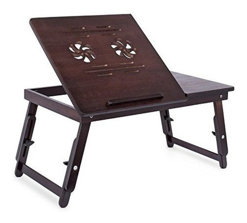 Sofia Sam Lap Bandeja Con Patas Ajustables | De Flor De Bamb 0