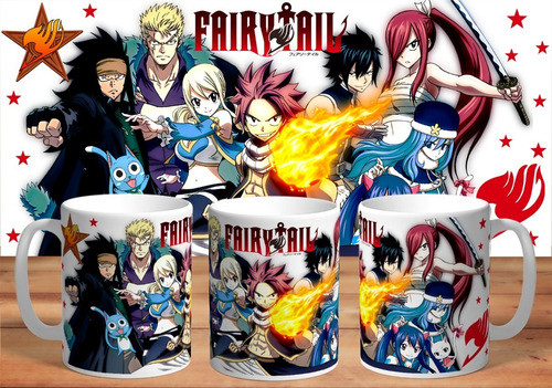 Taza Fairy Tail De Cerámica 0