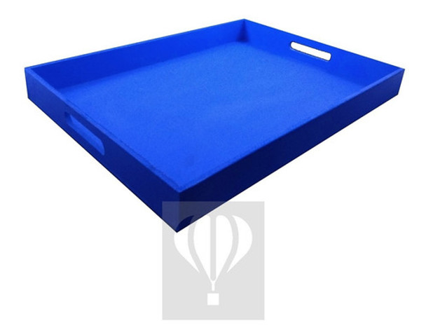 Bandeja Para Desayuno Pintada Fibrofacil 20x30 Cm 0