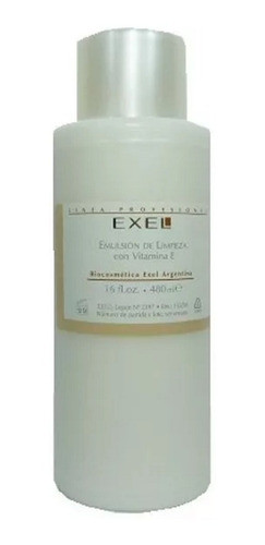 Emulsión De Limpieza Facial Exel Cosmetología Maquillaje 0