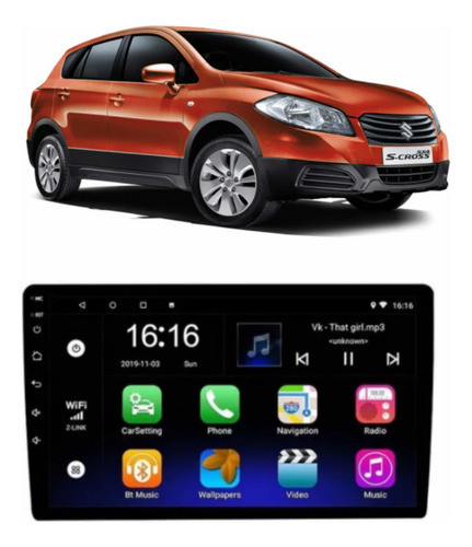 Multimedia 9 Android 12 2gb Suzuki Sx4 Cross Wifi Gps Cámara 0