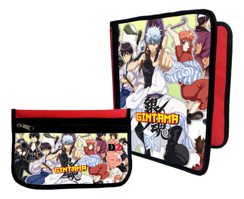 Combo Carpeta + Cartuchera Gintama #307 0