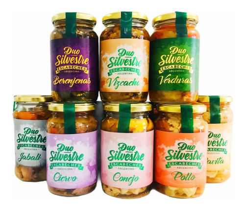 8 Escabeche Duo Silvestre X 500g (cordoba Y Mercadoenvio) 0