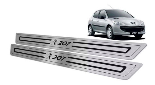 Cubre Zocalos P/ Peugeot 207 Todos Los Modelos 3 Puertas 0