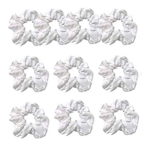 Paquete De 10 Coleteros Blancos De Algodon Para Teñido Anu 0