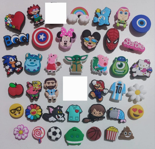 Pins Jibbitz Crocks X 8 Unidades 0