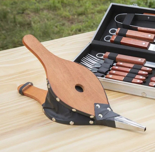 Soplador Importado Fuelle Manual Bbq Parilla Carbon Asado 0