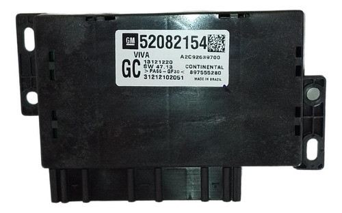 Modulo De Confort Agile 14/ Chevrolet Original 0