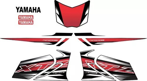 Kit De Calcos Para Yamaha Xtz 125 0