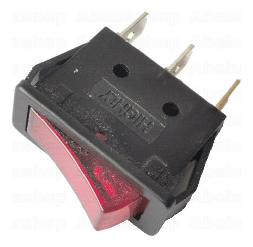 Tecla 1p2t 250v Luz Switch Boton Encendido Llave Interrupt-p 0