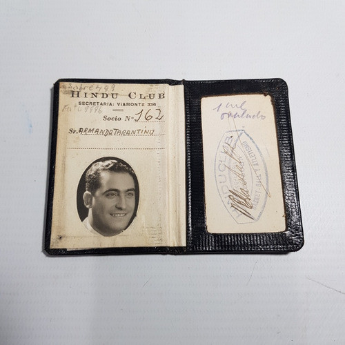 Antiguo Carnet Basket Ball Hindú Club Córdoba Mag 60781 0