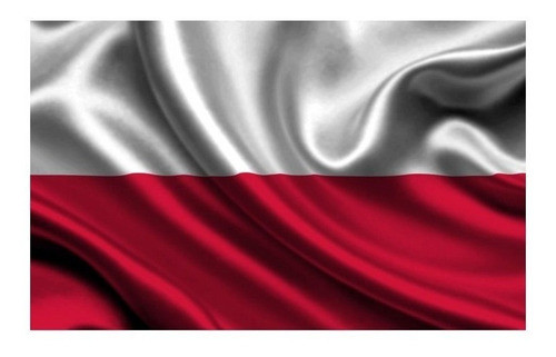 Bandera Polonia 1,50mt X90cm 0