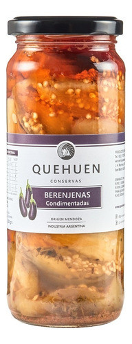 Berenjenas Condimentadas Quehuen 330gr - Deli 0