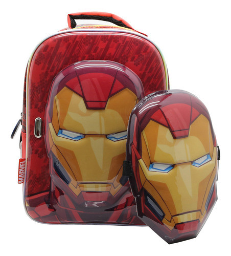 Mochila Cresko  Iron Man  12  Espalda 0