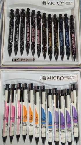 Lapiz Portaminas Mecánico 0.5 Mm * 12 Unid. Micro. 0