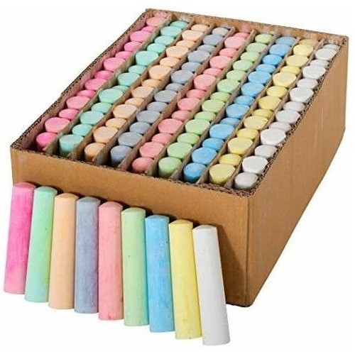 Listo 2 Aprender Tiza Jumbo Acera - Juego De 126 En 9 Colore 0