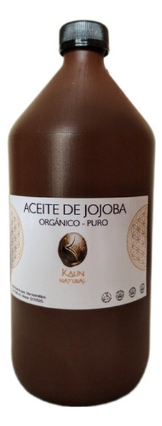 Aceite Jojoba Orgánico Certf. 1 Litro 1a Presión Frio Virgen 0
