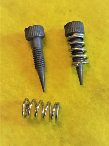 Tornillo-resorte Registro De Baja Holley 1 Boca Falcon Chevr 0