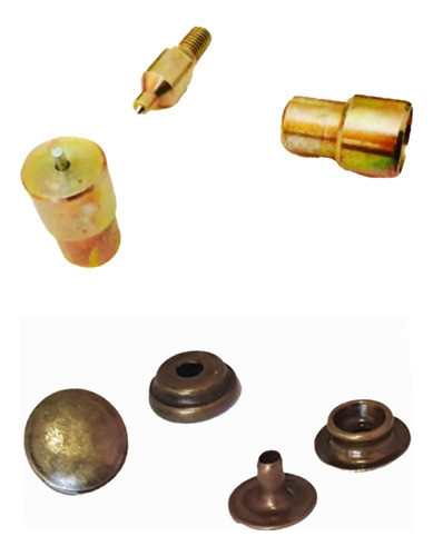 Matriz Para Broches Suizos 40-20 + 200 Broches Bronce 0