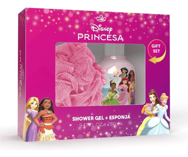 Set Disney Princesas Shower Gel + Esponja 0