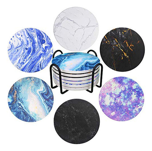 Posavasos Bebidas Absorbente Practicos De Costa De Cera... 0