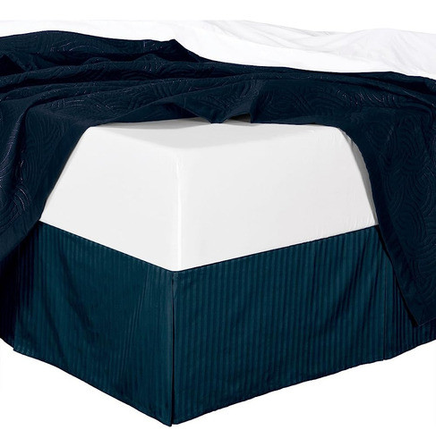 Sheetsnthings Damask Stripes Microfiber King Bed Skirt Con C 0