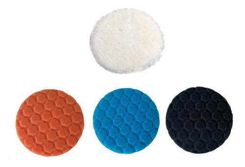 Kit 4 Pads De Pulido 6 Pulgadas (spta) Todos Los Cortes 0