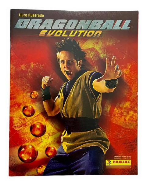 Dragonball Evolution Sticker Album (Panini, 2009) – Complete Set to Paste – Album + 140 Loose Stickers (New)
