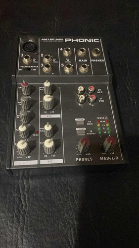 Mixer Consola Phonic,dj, Streaming Audio. Phantom, Usada 0