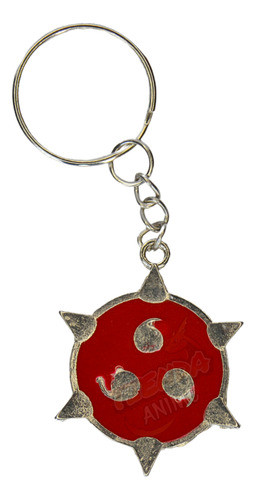 Llavero Metal Naruto Shippuden Sharingam Puntas 0