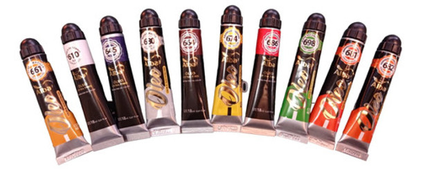 Set Oleos Alba Profesional Pomo 18ml X10 Colores 0